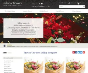 Mimosaflowers.ie(Flower Delivery Dublin) Screenshot