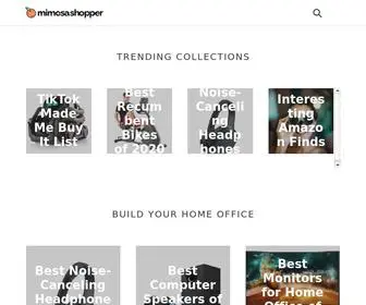 Mimosashopper.com(Mimosa Shopper) Screenshot