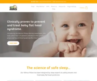 Mimosbabypillow.co.uk(Mimos Baby Pillow UK) Screenshot