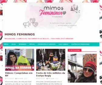 Mimosfemininos.com.br(Mimos Femininos) Screenshot