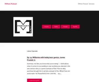 Mimotopodcast.com(MiMoto Podcast) Screenshot