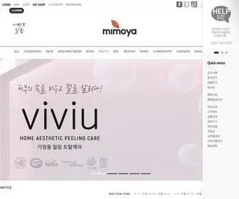 Mimoya.co.kr(아름다운) Screenshot