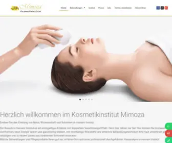 Mimoza.ch(Mimoza Kosmetikinstitut) Screenshot