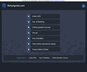 MiMP3Gratis.com(Descargar mp3 gratis) Screenshot