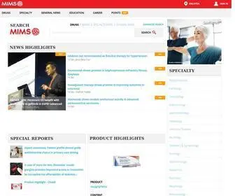 Mims.com(Search Drug Information) Screenshot