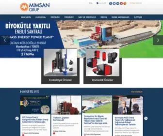 Mimsangrup.com.tr(Buhar Kazanı) Screenshot