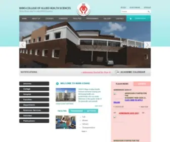 Mimscoahs.com(Mims COAHS) Screenshot