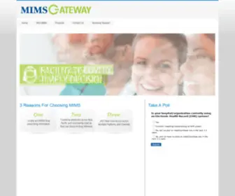 Mimsgateway.com(Mims Gateway) Screenshot