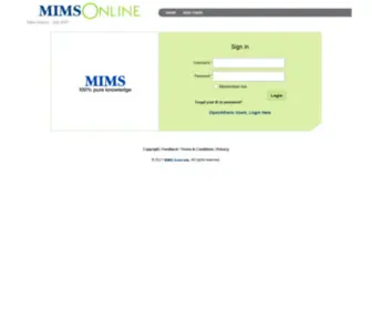Mimsonline.com.au(Mimsonline) Screenshot