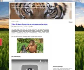 Mimundoanimal.net(Mi mundo Animal) Screenshot