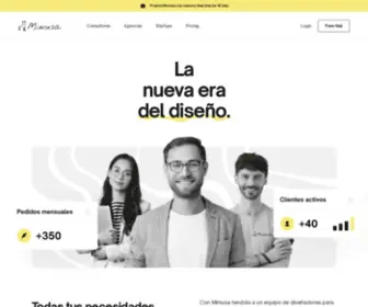 Mimusa.io(La nueva era del diseño) Screenshot