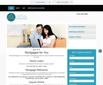 Mimutual.info(MiMutual Mortgage) Screenshot