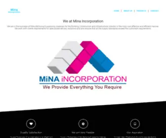 Mina.co.in(Mina Incorporation) Screenshot