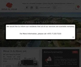 Minaalarab.net(Mina Al Arab) Screenshot