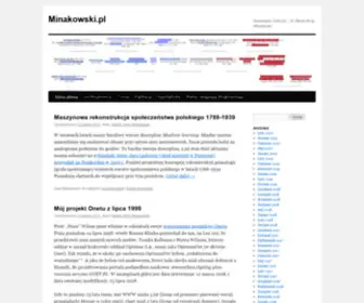 Minakowski.pl(Dr Marek Jerzy Minakowski) Screenshot
