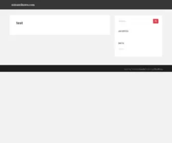 Minamikawa.com(Just another WordPress site) Screenshot