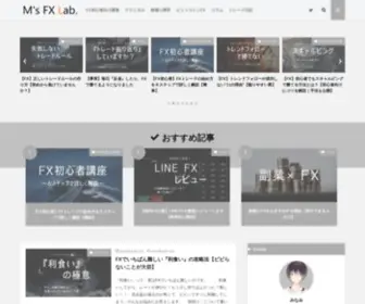 Minaminablog.com(M's FX Lab) Screenshot