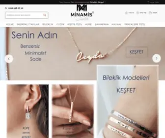 Minamissilvers.com(Gümüş Takı Modelleri ve Çeşitleri) Screenshot