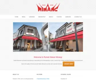 Minang.sg(Rumah Makan Minang) Screenshot
