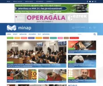 Minap.hu(Miskolci hírforrás) Screenshot