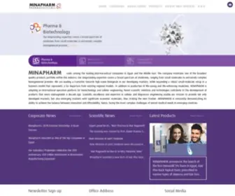 Minapharm.com(Minapharm Pharmaceuticals) Screenshot