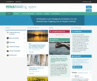 Minaraad.be(De Minaraad) Screenshot