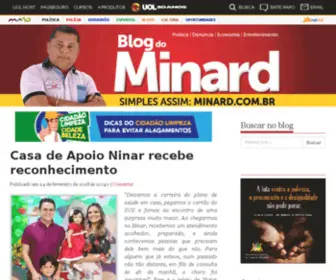 Minard.com.br(Florescendo negócios) Screenshot
