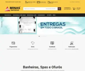 Minasbanheiras.com.br(Banheiras de Hidromassagem) Screenshot