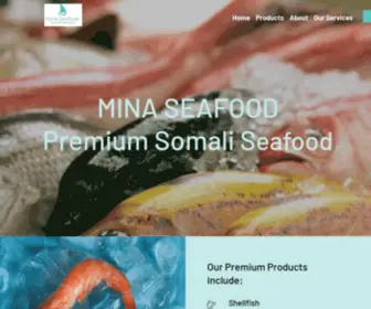 Minaseafood.com(Home) Screenshot