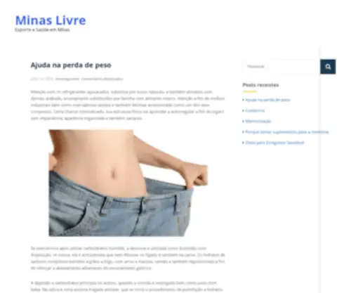 Minaslivre.com.br(Minas Livre) Screenshot