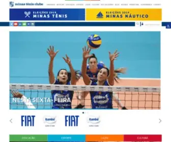 Minastenisclube.com.br(Minas) Screenshot
