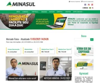 Minasul.com.br(Início) Screenshot