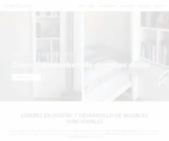 Minbai.com.ar(Líderes en muebles funcionales y camas rebatibles) Screenshot