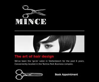 Mincehairsalon.co.za(MINCE) Screenshot