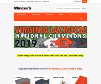 Mincers.com(University of Virginia Sportswear) Screenshot