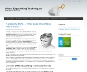 Mind-Expanding-Techniques.net(Mind Expanding Techniques) Screenshot