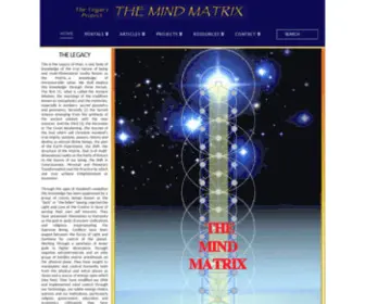 Mind-Matrix.net(The Mind Matrix) Screenshot