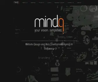 Mind-Q.com(Website Design and Web Development Agency in Botswana) Screenshot