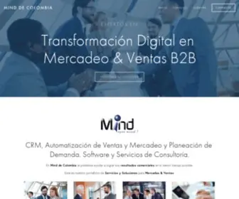 Mind.com.co(Mind de Colombia) Screenshot
