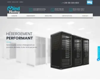 Mind.hosting(Domain Registrar & Hosting Provider) Screenshot