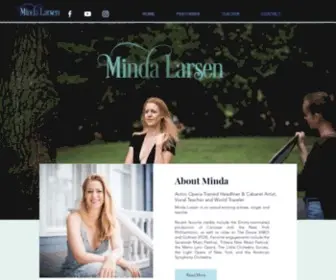 Mindalarsen.com(Minda Larsen) Screenshot