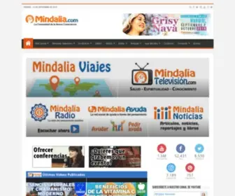 Mindalia.com(La comunidad de la nueva consciencia) Screenshot