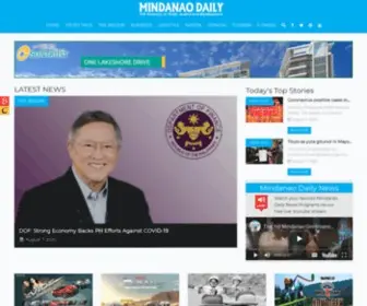 Mindanaodailynews.com(The Mindanao Daily News Online) Screenshot