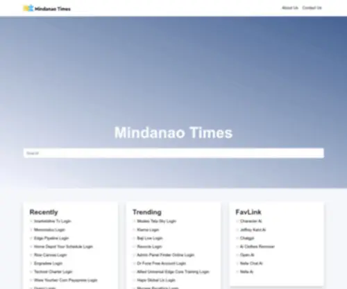 Mindanaotimes.net(Mindanao times) Screenshot