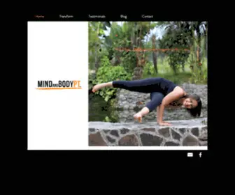 Mindandbodypt.com(Mind and Body Personal Training) Screenshot