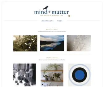 Mindandmatter.com(Mind & Matter) Screenshot