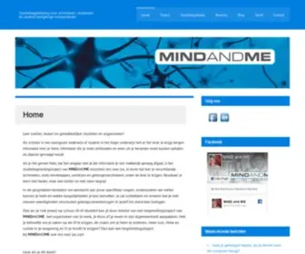 Mindandme.nl(Studiebegeleiding voor scholieren) Screenshot