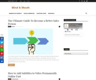 Mindandmouth.com(Mind & Mouth) Screenshot