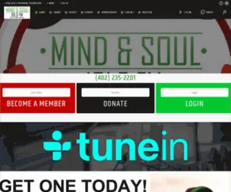 Mindandsoul1013FM.org(Mind & soul 101.3 fm) Screenshot