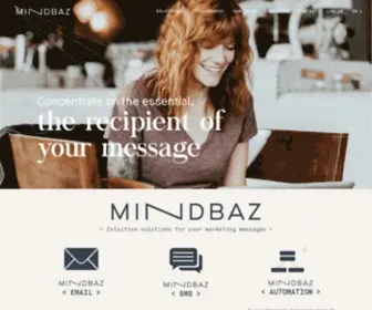 Mindbaz.com(Solutions intuitives pour l'envoi de vos messages) Screenshot